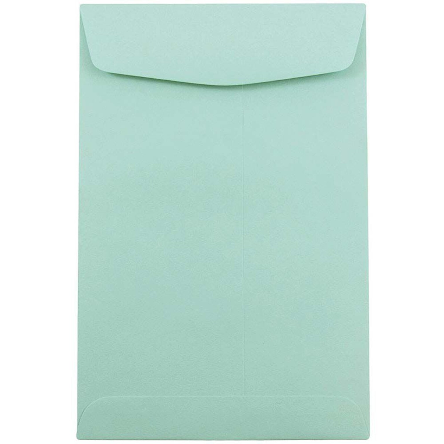JAM Paper 6 x 9 Open End Catalog Envelopes, Aqua Blue, 50/Pack (31287520FI)