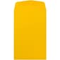 JAM Paper Open End Catalog Envelope, 6" x 9", Yellow, 100/Pack (212815443F)