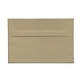 JAM Paper® A6 Invitation Envelopes, 4.75 x 6.5, Tan Brown, Bulk 1000/Carton (125423542b)