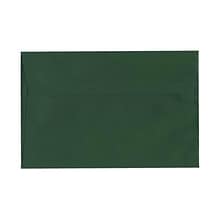 JAM Paper A9 Invitation Envelopes, 5.75 x 8.75, Dark Green, Bulk 250/Box (157459h)