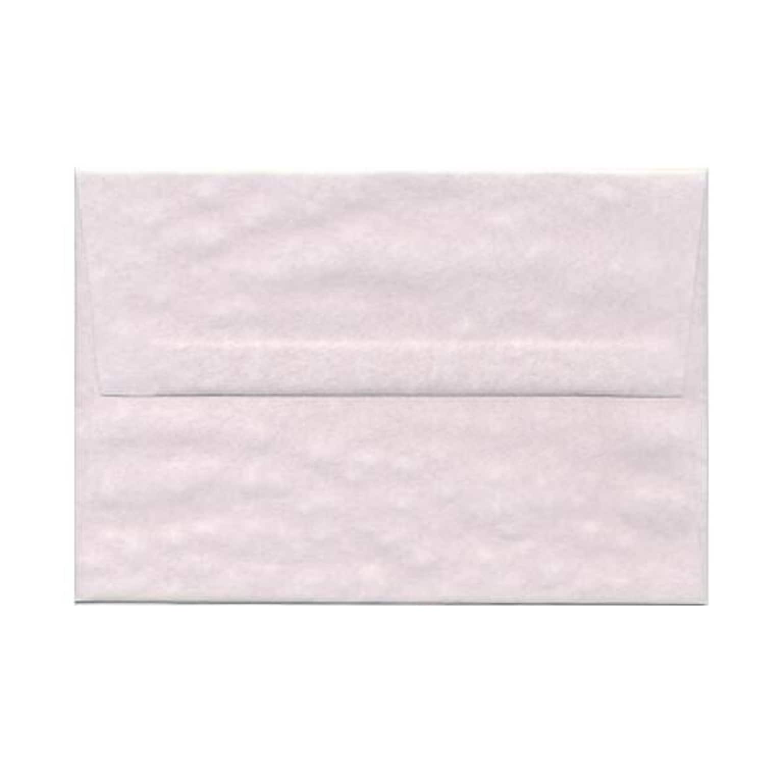 JAM Paper® A8 Parchment Invitation Envelopes, 5.5 x 8.125, Orchid Purple Recycled, 25/Pack (66163)
