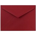 JAM Paper® 8bar V-Flap Envelope, 5 3/4 x 8, Chili Red, 50/pack (526PKCE230)