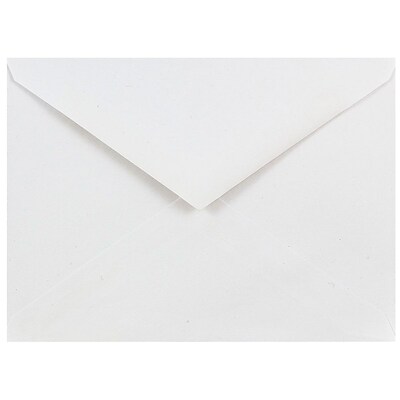 JAM Paper® A7 Invitation Envelopes with V-Flap, 5.25 x 7.25, White, 2160/Bulk Pack (23531205)