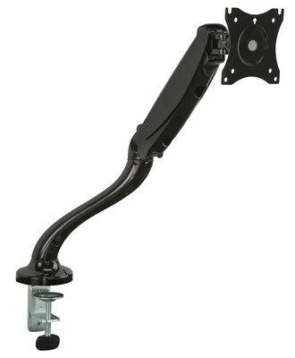 Mount-It! Height Adjustable Monitor Mount Arm for 13-32 Screen, Black (MI-1761)