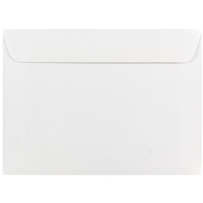 JAM Paper® 5.5 x 7.5 Booklet Commercial Envelopes, White, Bulk 500/Box (4235c)