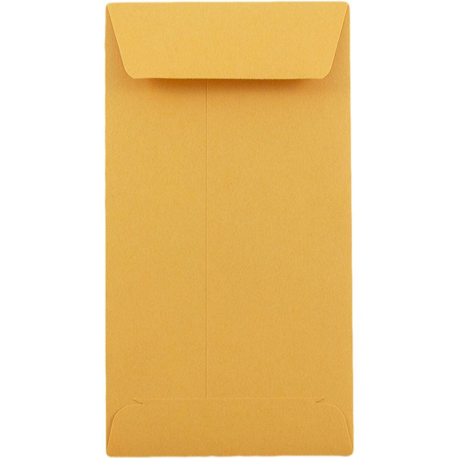 JAM Paper #5 1/2 Coin Envelope, 3 1/8 x 5 1/2, Brown Kraft, 50/Pack (1623991I)