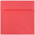 JAM Paper® 6.5 x 6.5 Square Translucent Vellum Invitation Envelopes, Watermelon, 25/Pack (241332376)