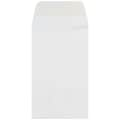 JAM Paper #1 Coin Envelope, 2 1/4 x 3 1/2, White with Gold Lining, 25/Pack (122326658A)