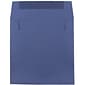 JAM Paper 7.5 x 7.5 Square Invitation Envelopes, Presidential Blue, 25/Pack (263913007)