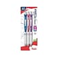 Pentel EnerGel Pearl Deluxe Retractable Gel Pens, Medium Point, Assorted Colors Ink, 3 Pack (BL77WBPS3M1)