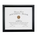 Lawrence Frames 8.5 x 11 Wood Certificate Frame, Black (185081)