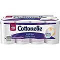 Cottonelle Ultra ComfortCare 2-Ply Standard Toilet Paper, White, 166 Sheets/Roll, 24 Rolls/Case (45260)