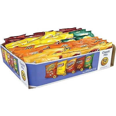 Frito Lay Classic Mix Chips, Variety, 1 Oz., 50/Carton (220-00403)