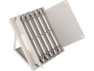 Wilson Jones Catalog Holder, Gray Steel (WCR6-15)