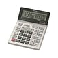 Sharp Compet 12-Digit Desktop Calculator, Silver (VX-2128V)