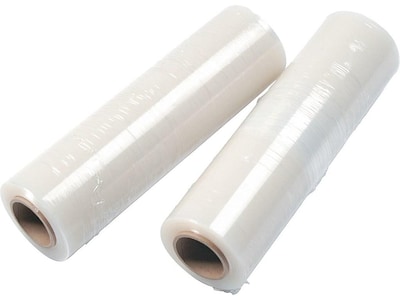 18 x 1500 70 Gauge Blown Stretch Wrap, Clear, 4/Carton (HR178180000)