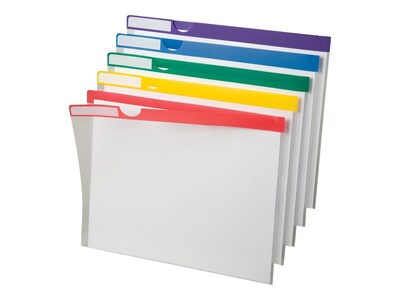 Pendaflex File Folder Folders, 2/5-Cut Tab, Left Position, Letter Size, Multicolor, 10/Pack (50981EE