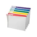 Pendaflex File Folder, 2/5-Cut Tab, Letter Size, Multicolor, 10/Pack (50981EE)