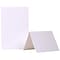 JAM Paper® Fold over Cards, A2 size, 4 3/8 x 5 7/16, White Panel, 25/pack (309915f)