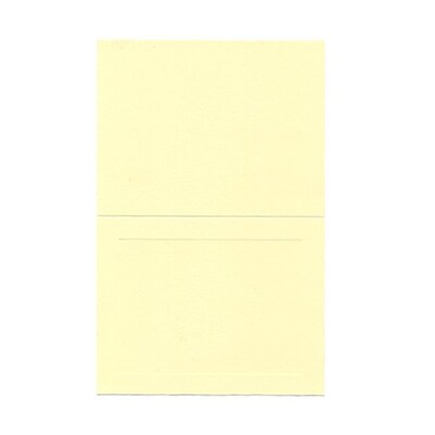 JAM Paper® Fold over Cards, A2 size, 4 3/8 x 5 7/16, Ivory Panel, 25/pack (309914f)