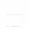 JAM Paper® Fold over Cards, 4bar size, 3 1/2 x 4 7/8, White Panel, 25/pack (309899f)