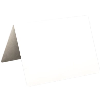 JAM Paper® Blank Foldover Cards, 4Bar A1 Size, 3 1/2 x 4 7/8, White, 25/Pack (309882f)