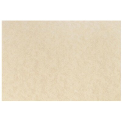 JAM Paper® Blank Note Cards, A7 size, 5 1/8 x 7, Natural Parchment, 100/pack (17531641b)