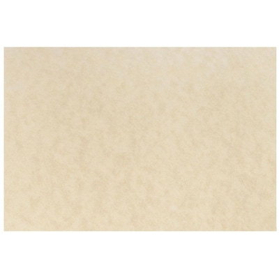 JAM Paper® Blank Note Cards, A6 size, 4 5/8 x 6 1/4, Natural Parchment, 100/pack (17531640b)