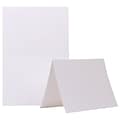 JAM Paper® Fold over Cards, A7 size, 5 x 6 5/8, White Panel, 500 per pack (309945b)