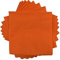 JAM Paper® Small Beverage Napkins, 5 x 5, Orange, 480/Box (5255620725b)