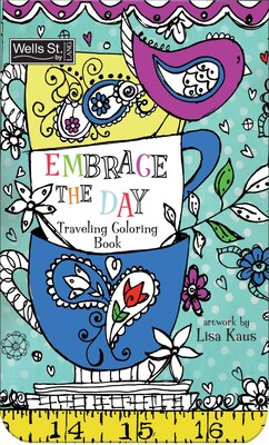 WSBL Embrace The Day - Coloring Travel Coloring Book (6094002)
