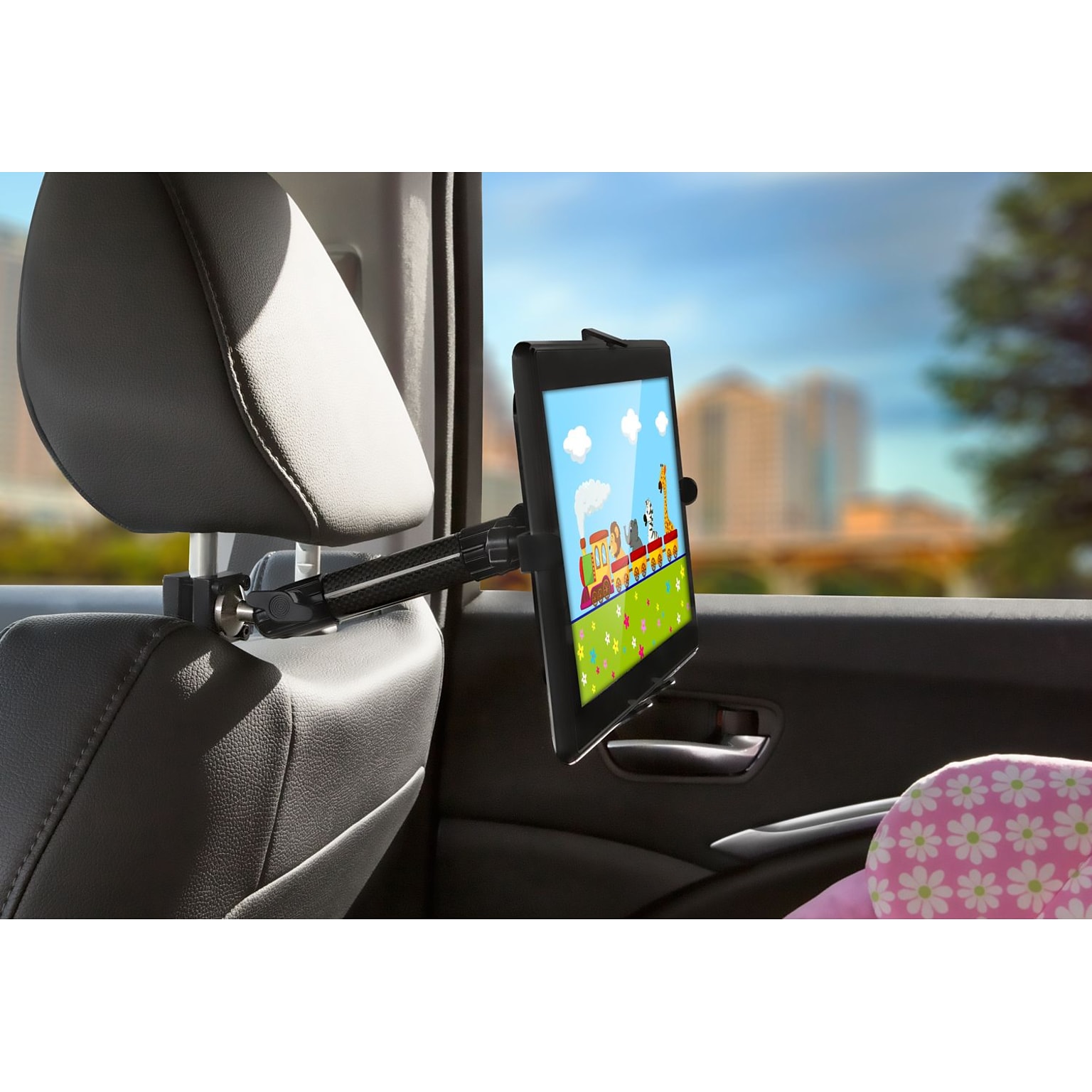 Mount-It! Tablet Car Headrest Mount for iPad 2, 3, iPad Air, iPad Air 2, and 7-11 Tablets (MI-7311)