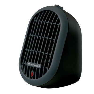 Honeywell 250-Watt Portable Ceramic Electric Heater, Black (HCE100B)