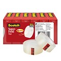 Scotch® Super-Hold Tape Refill, Transparent, Crystal Clear Clarity Finish, 3/4 x 22.22 yds., 1 Core, 6 Rolls (700S6)