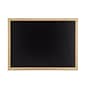 U Brands Chalkboard, Oak Finish Frame, 23 x 17 (310U00-01)