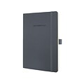 Sigel Softcover Lined Notebook - A5 Journal Size with Elastic Closure (SGA5SEL-DG)