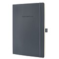 Sigel Softcover Graph Notebook - A4 Extra Large Size with Elastic Closure (SGA4SES-DG)