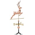 Copper Deer Weathervane - Polished (Whitehall Products) 45021
