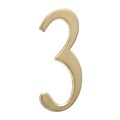 4.75 Number 3 Satin Brass (Whitehall Products) 11213