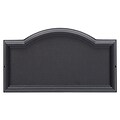 Design-it 4 Arch Plaque Black (Whitehall Products) 12790