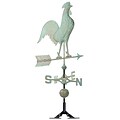 Copper Rooster Weathervane - Verdigris (Whitehall Products) 45032