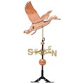 Copper Duck Weathervane - Polished (Whitehall Products) 45037