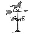 24  Horse Accent Weathervane - Black (Whitehall Products) 00070