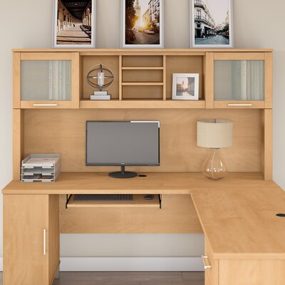 Bush Furniture Somerset 71W Desktop Hutch, Maple Cross (WC81411)