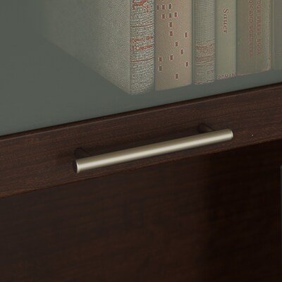 Bush Furniture Somerset 72"W Desktop Hutch, Mocha Cherry (WC81811)