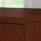 Bush Furniture Somerset 60W Office Desk with Lateral File Cabinet and 5 Shelf Bookcase, Hansen Cherry (SET013HC)