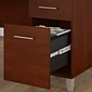 Bush Furniture Somerset 72"W L Shaped Desk with Hutch and Lateral File Cabinet, Hansen Cherry (SET009HC)