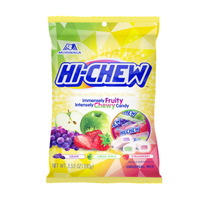 Hi-Chew Original Fruit Chews, 3.53 oz, 6/Carton (MOR00433)