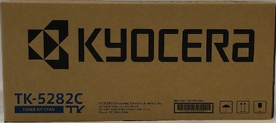 Kyocera TK-5282 Cyan Standard Yield Toner Cartridge