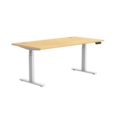 Union & Scale™ Workplace2.0™ 30X60 Height Adjustable Table, Maple